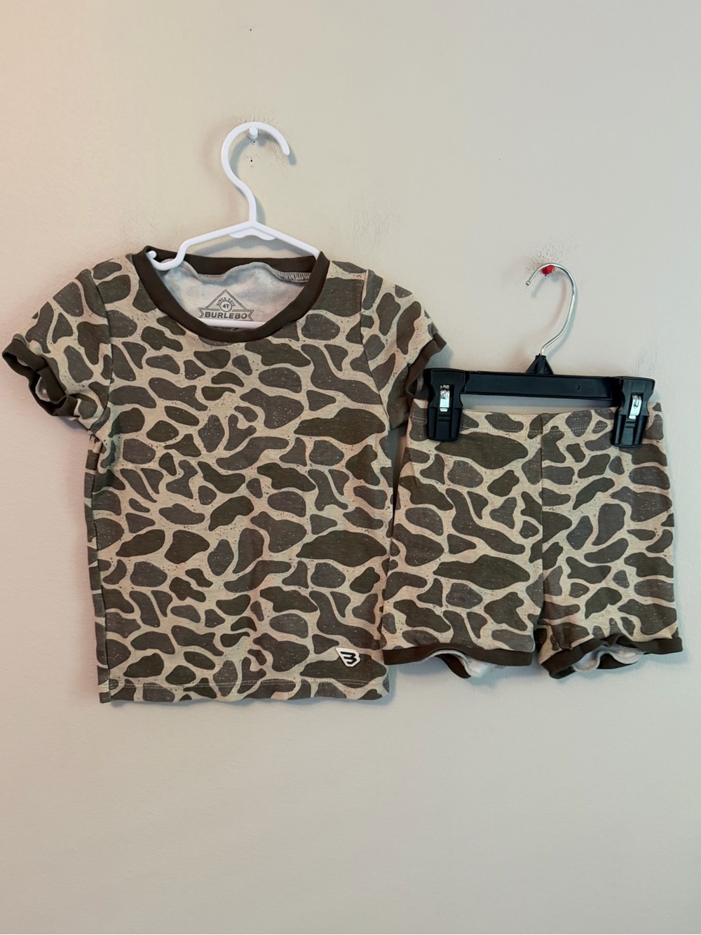 Burlebo Kids Camo Pajamas